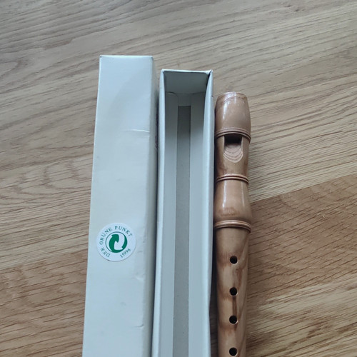 Blockflöte aus holz - blockflöte,