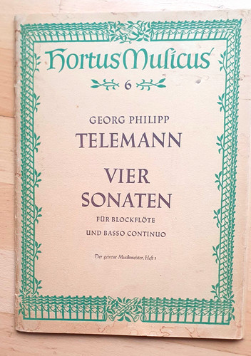 Georg philipp telemann - georg, vier